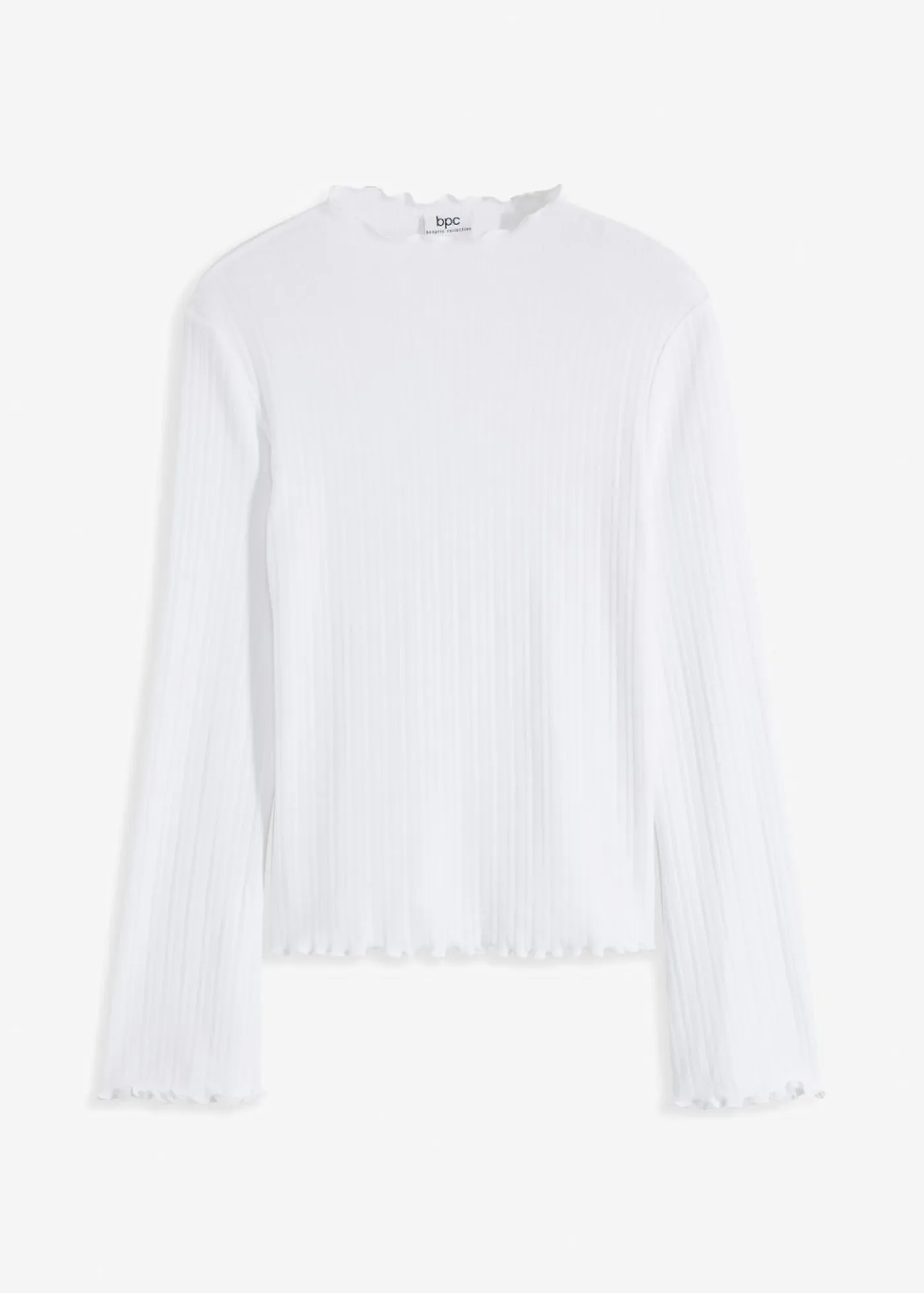 bonprix bonprix Camisetas>Camiseta de manga larga Blanco