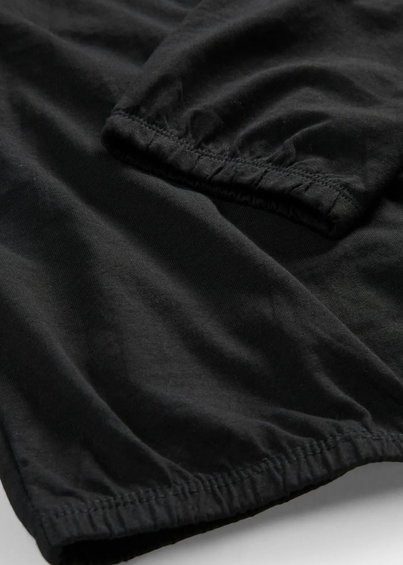 Mujer bonprix bonprix Camiseta de manga larga con elástico de algodón puro