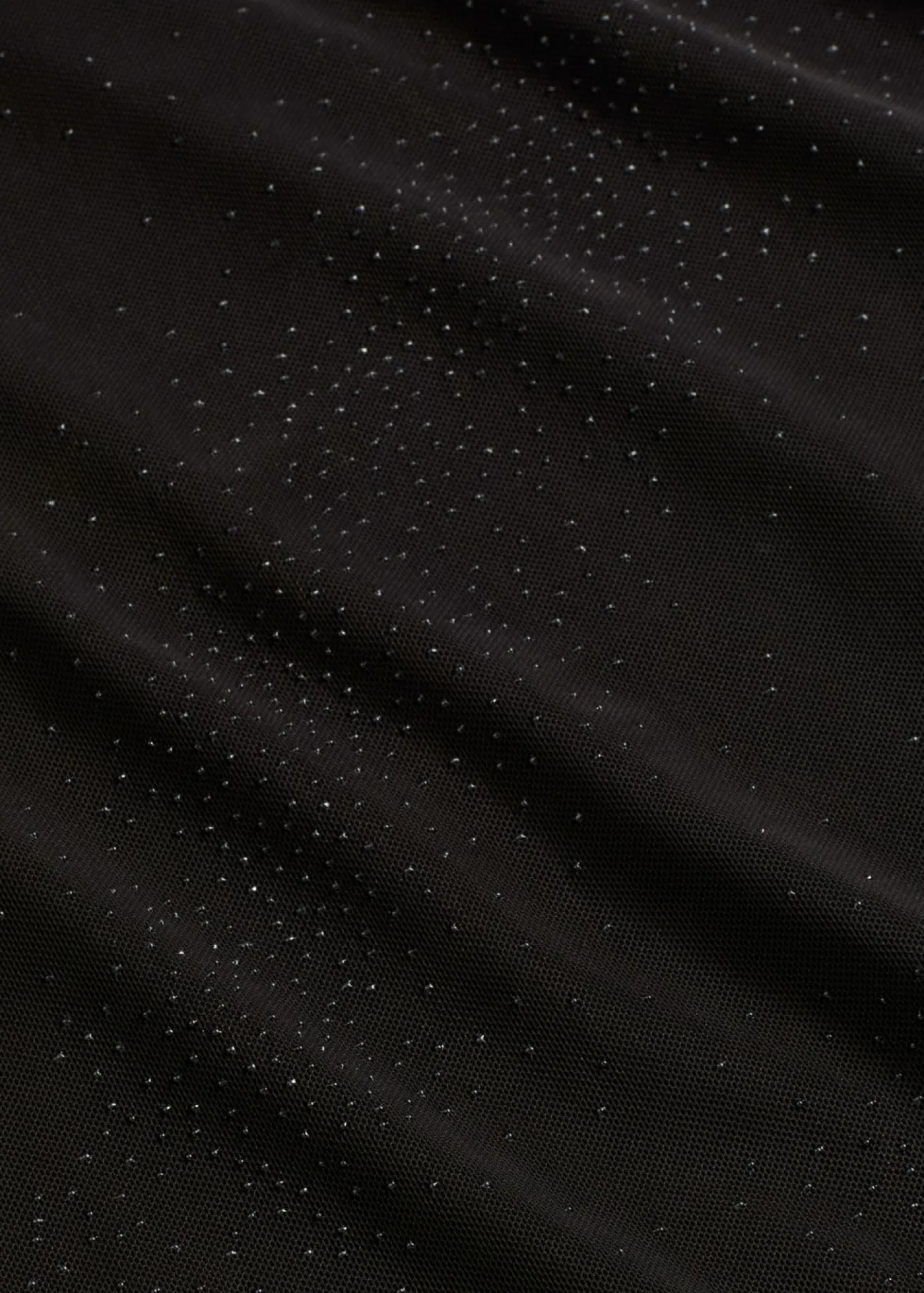 bonprix bonprix Camisetas>Camiseta de manga larga con delicada malla Negro