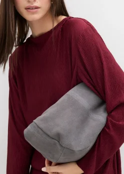 Mujer bonprix bonprix Camiseta de manga larga con efecto estructurado