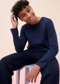 Niños bonprix bonprix Camiseta de manga larga con algodón orgánico (5 unidades)