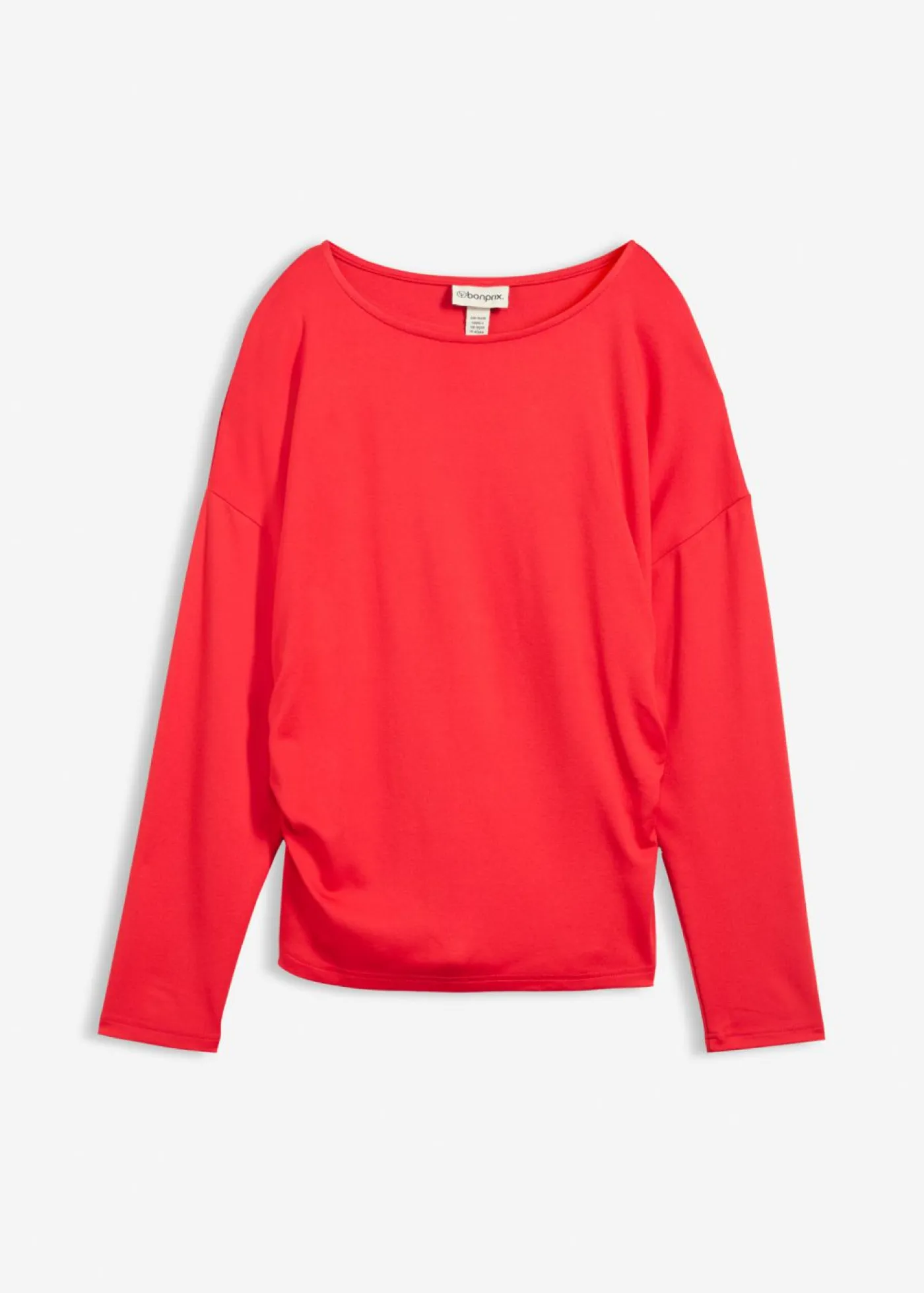 bonprix bonprix Camisetas>Camiseta de manga larga de cómodo Punto di Roma fresa