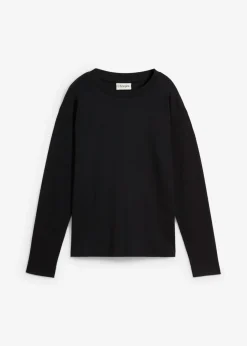 Mujer bonprix bonprix Camiseta de manga larga de algodón orgánico puro