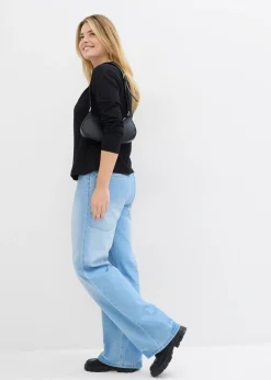 Mujer bonprix bonprix Camiseta de manga larga de algodón orgánico puro