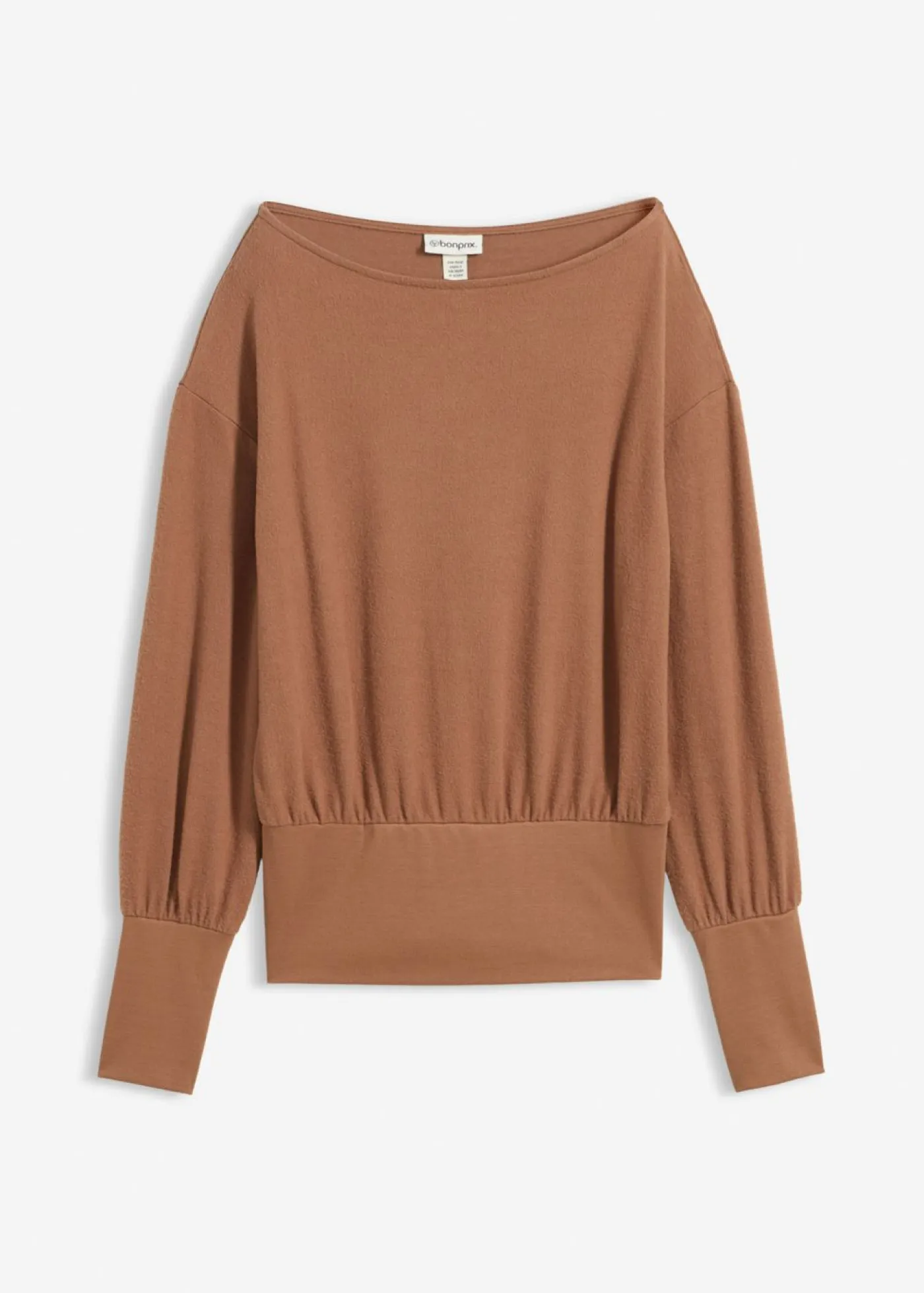 Mujer bonprix bonprix Camiseta de manga larga de suave mezcla de viscosa