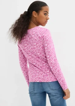 Niños bonprix bonprix Camiseta de manga larga de algodón orgánico puro (3 unidades)