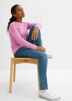 Niños bonprix bonprix Camiseta de manga larga de algodón orgánico puro (3 unidades)