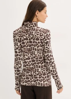 Mujer bonprix bonprix Camiseta de manga larga de suave mezcla de viscosa