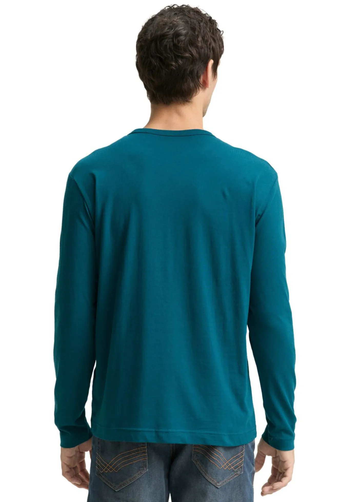 bonprix Tom Tailor Camisetas Y Polos>Camiseta de manga larga de Tom Tailor Verde azulado