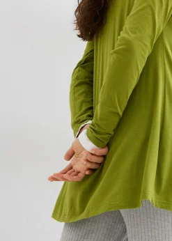 Mujer bonprix bonprix Camiseta de manga larga de mezcla de viscosa y algodón