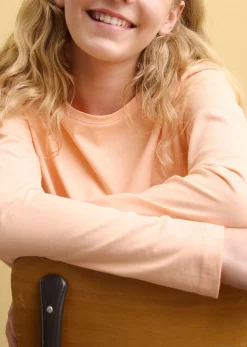 Niños bonprix bonprix Camiseta de manga larga de algodón orgánico puro (3 unidades)