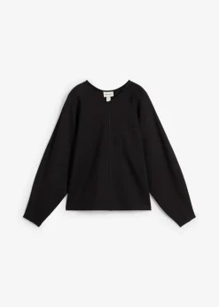 Mujer bonprix bonprix Camiseta de manga larga de cómodo Punto di Roma