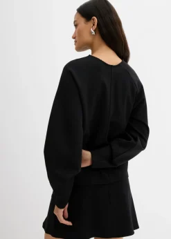 Mujer bonprix bonprix Camiseta de manga larga de cómodo Punto di Roma