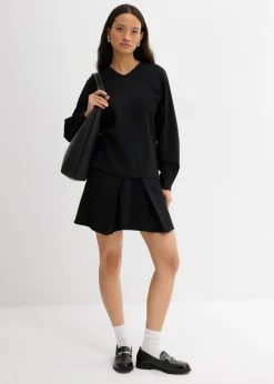 Mujer bonprix bonprix Camiseta de manga larga de cómodo Punto di Roma