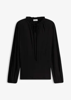 Mujer bonprix bonprix Camiseta de manga larga de mezcla de viscosa