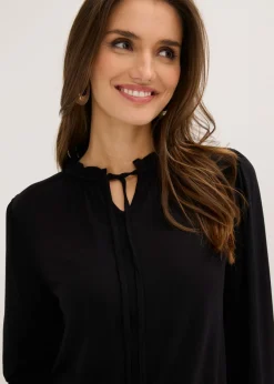 Mujer bonprix bonprix Camiseta de manga larga de mezcla de viscosa