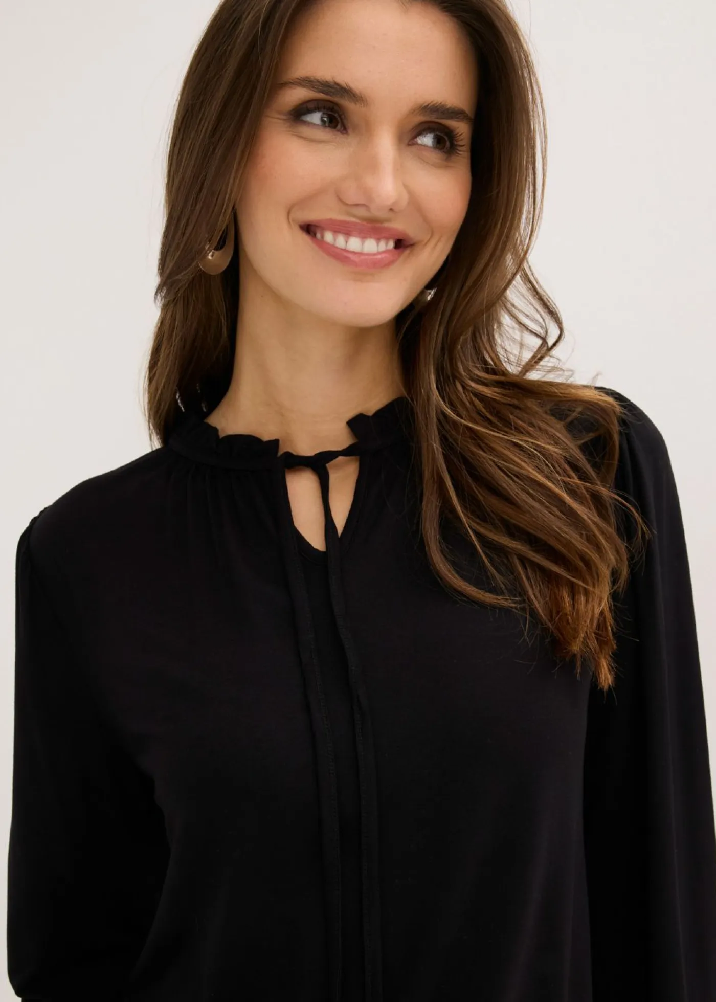 Mujer bonprix bonprix Camiseta de manga larga de mezcla de viscosa