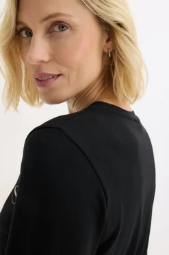 Mujer bonprix bonprix Camiseta de manga larga de algodón orgánico