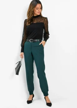 Mujer bonprix bonprix Camiseta de manga larga de suave mezcla de viscosa