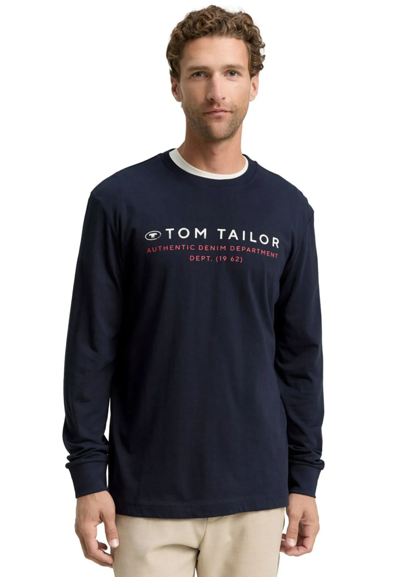 Hombre bonprix Tom Tailor Camiseta de manga larga de Tom Tailor
