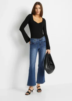 Mujer bonprix bonprix Camiseta de manga larga de mezcla de viscosa