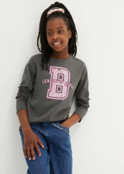 Niños bonprix bonprix Camiseta de manga larga de algodón orgánico puro (3 unidades)