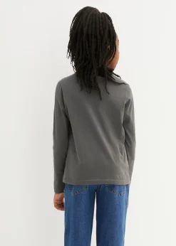 Niños bonprix bonprix Camiseta de manga larga de algodón orgánico puro (3 unidades)