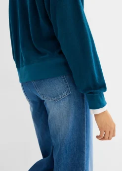 Mujer bonprix bonprix Camiseta de manga larga de felpa