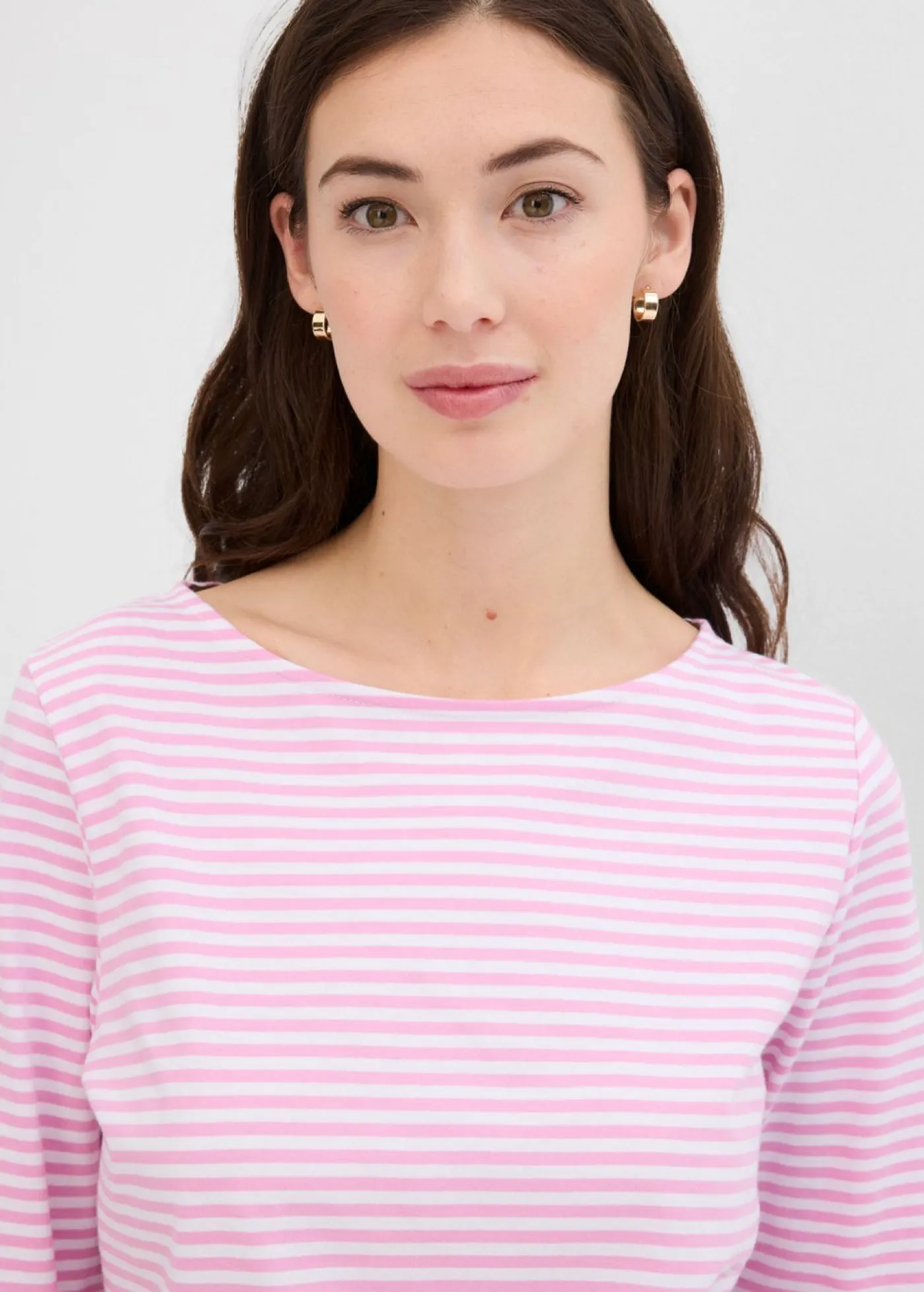 Mujer bonprix bonprix Camiseta de manga larga de algodón puro