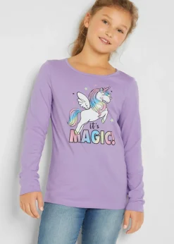 Niños bonprix bonprix Camiseta de manga larga (2 unidades) de algodón orgánico puro