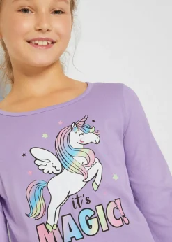 Niños bonprix bonprix Camiseta de manga larga (2 unidades) de algodón orgánico puro