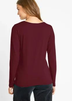 Mujer bonprix bonprix Camiseta de manga larga (2 unidades)