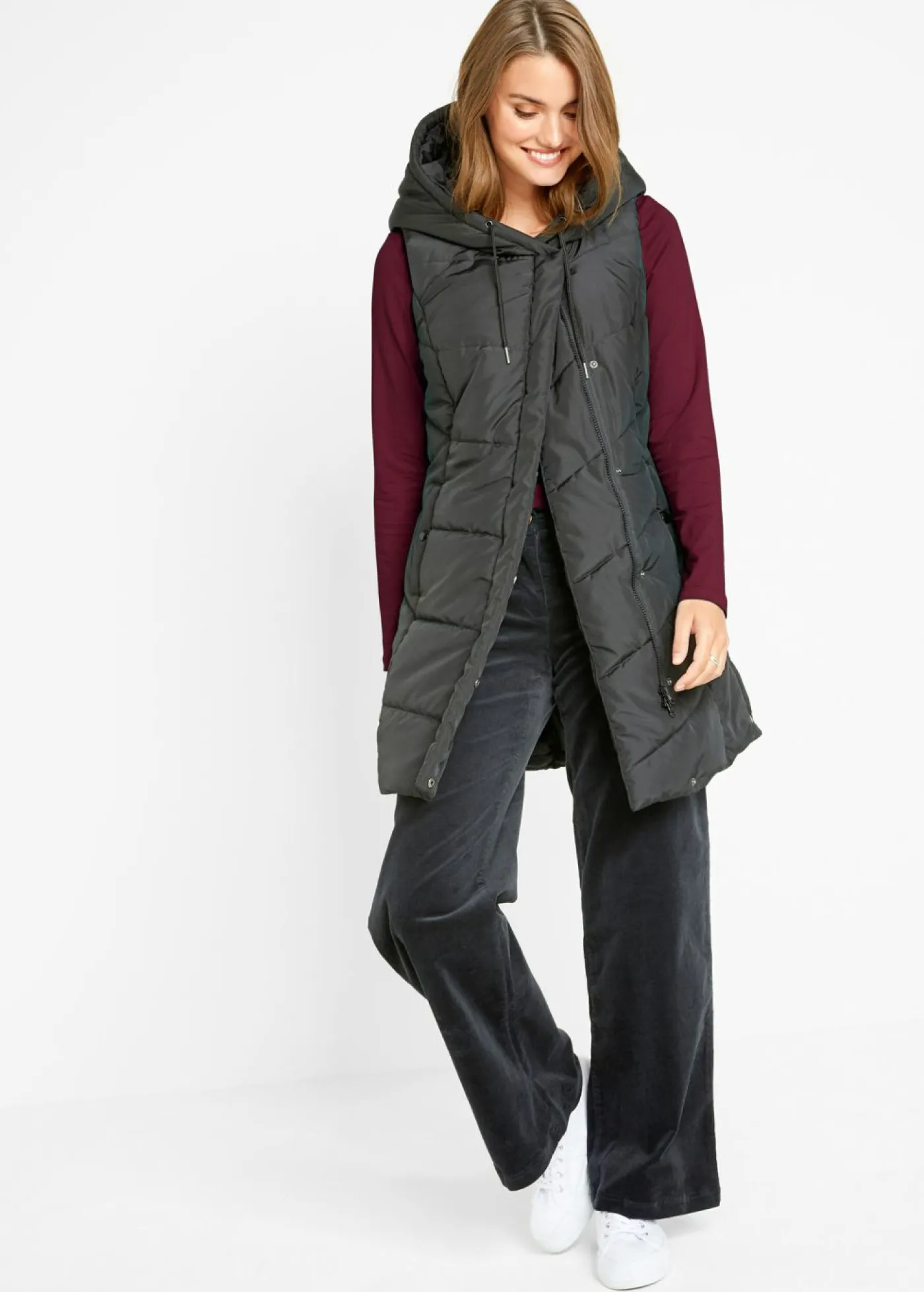 Mujer bonprix bonprix Camiseta de manga larga (2 unidades)