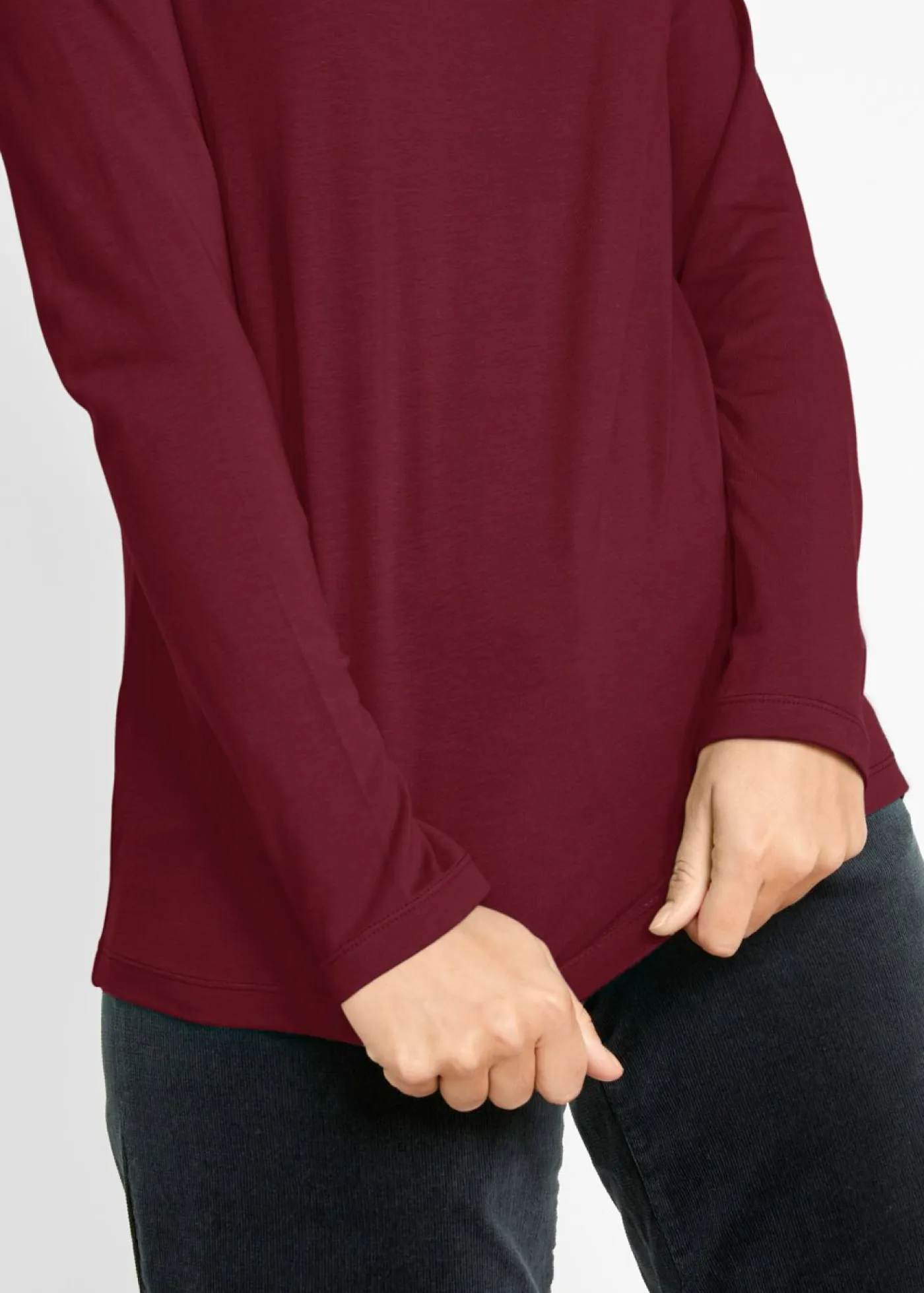 Mujer bonprix bonprix Camiseta de manga larga (2 unidades)