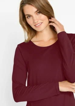 Mujer bonprix bonprix Camiseta de manga larga (2 unidades)