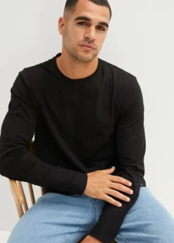 Hombre bonprix bonprix Camiseta de manga larga (2 unidades)