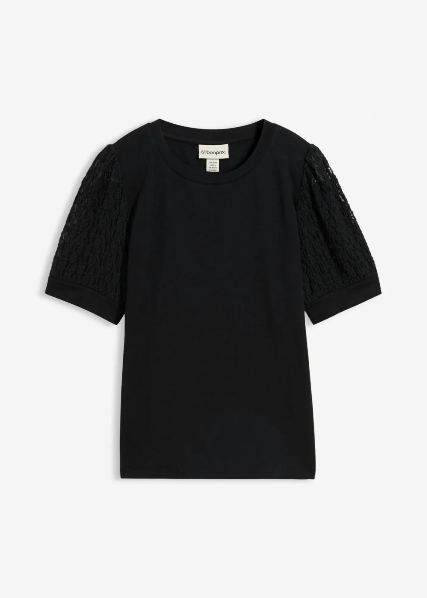 Mujer bonprix bonprix Camiseta de mezcla de algodón