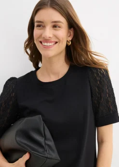 Mujer bonprix bonprix Camiseta de mezcla de algodón