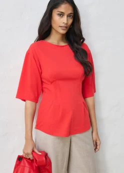 Mujer bonprix bonprix Camiseta de mezcla de algodón