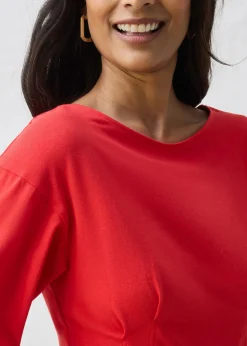 Mujer bonprix bonprix Camiseta de mezcla de algodón