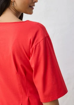 Mujer bonprix bonprix Camiseta de mezcla de algodón