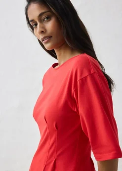 Mujer bonprix bonprix Camiseta de mezcla de algodón