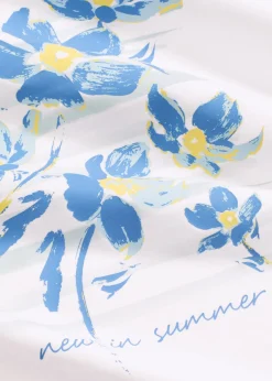 Mujer bonprix bonprix Camiseta de mezcla de algodón elástico