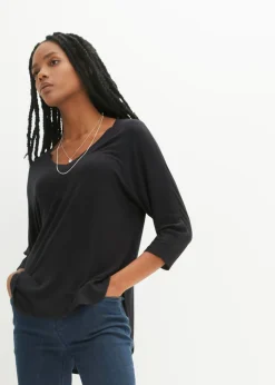 Mujer bonprix bonprix Camiseta de mezcla de viscosa fluida