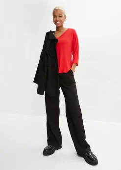 Mujer bonprix bonprix Camiseta de mezcla de viscosa fluida