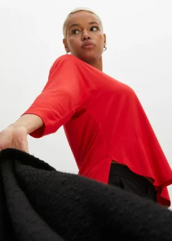 Mujer bonprix bonprix Camiseta de mezcla de viscosa fluida