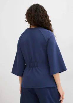 Mujer bonprix bonprix Camiseta de neopreno con inserto elástico