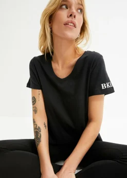 Mujer bonprix bonprix Camiseta de puro algodón