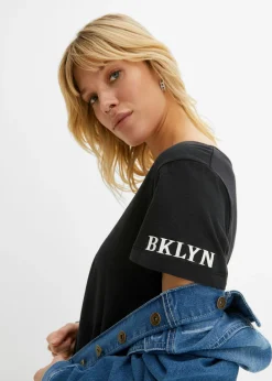 Mujer bonprix bonprix Camiseta de puro algodón