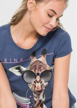 Mujer bonprix bonprix Camiseta de puro algodón